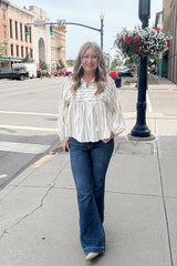 Allison Striped Pullover