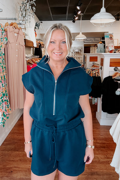 Joanna Romper - Navy