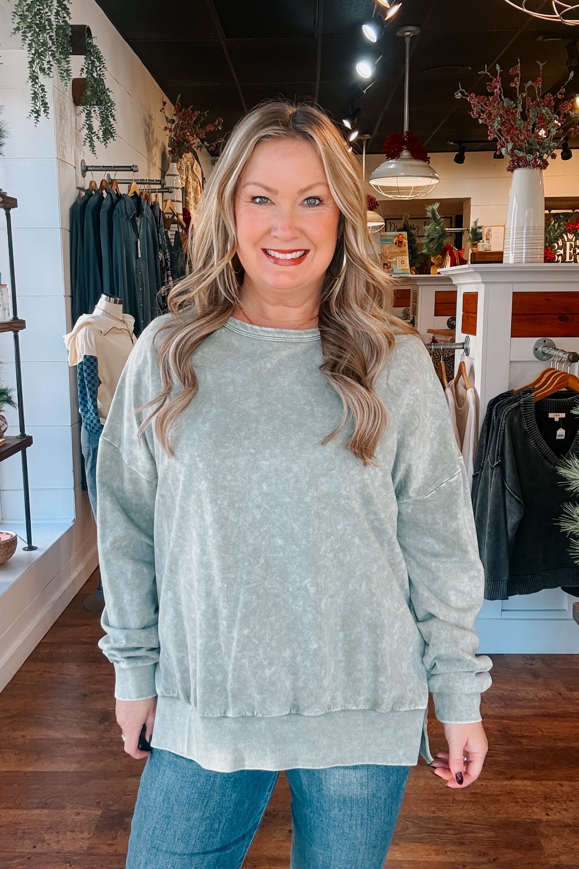 Margo Pullover - Moss