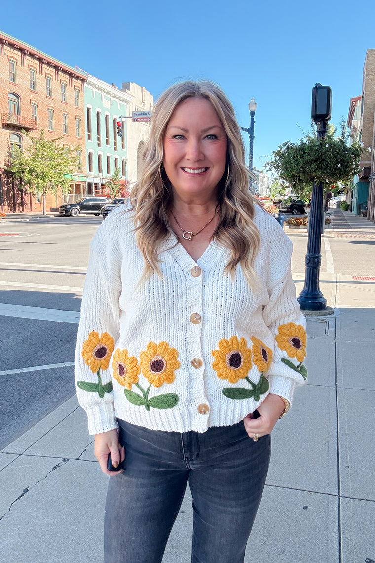 My Sunflower Cardigan