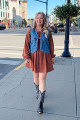 Yara Tie Front Vest