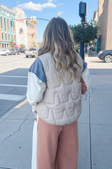 Madison Vest - Taupe
