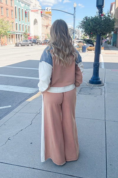 Murphy Color Block Pullover