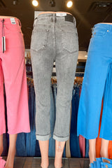 Judy Blue Cuffed Button Fly Capri