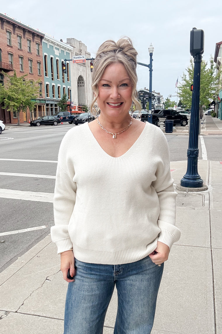 Indie Cream Pullover