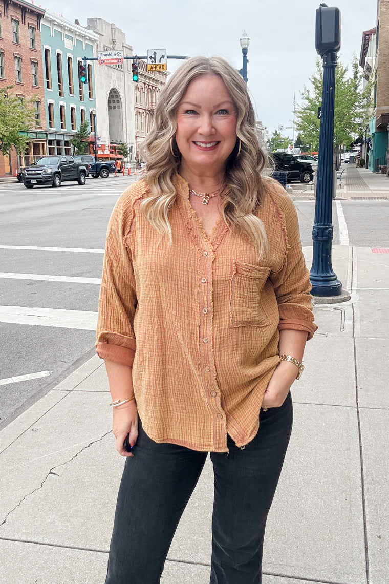 Denver Button Down
