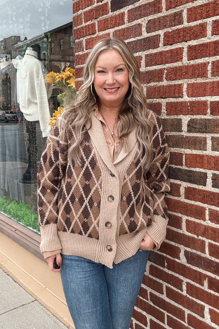 Lea Cardigan - Brown