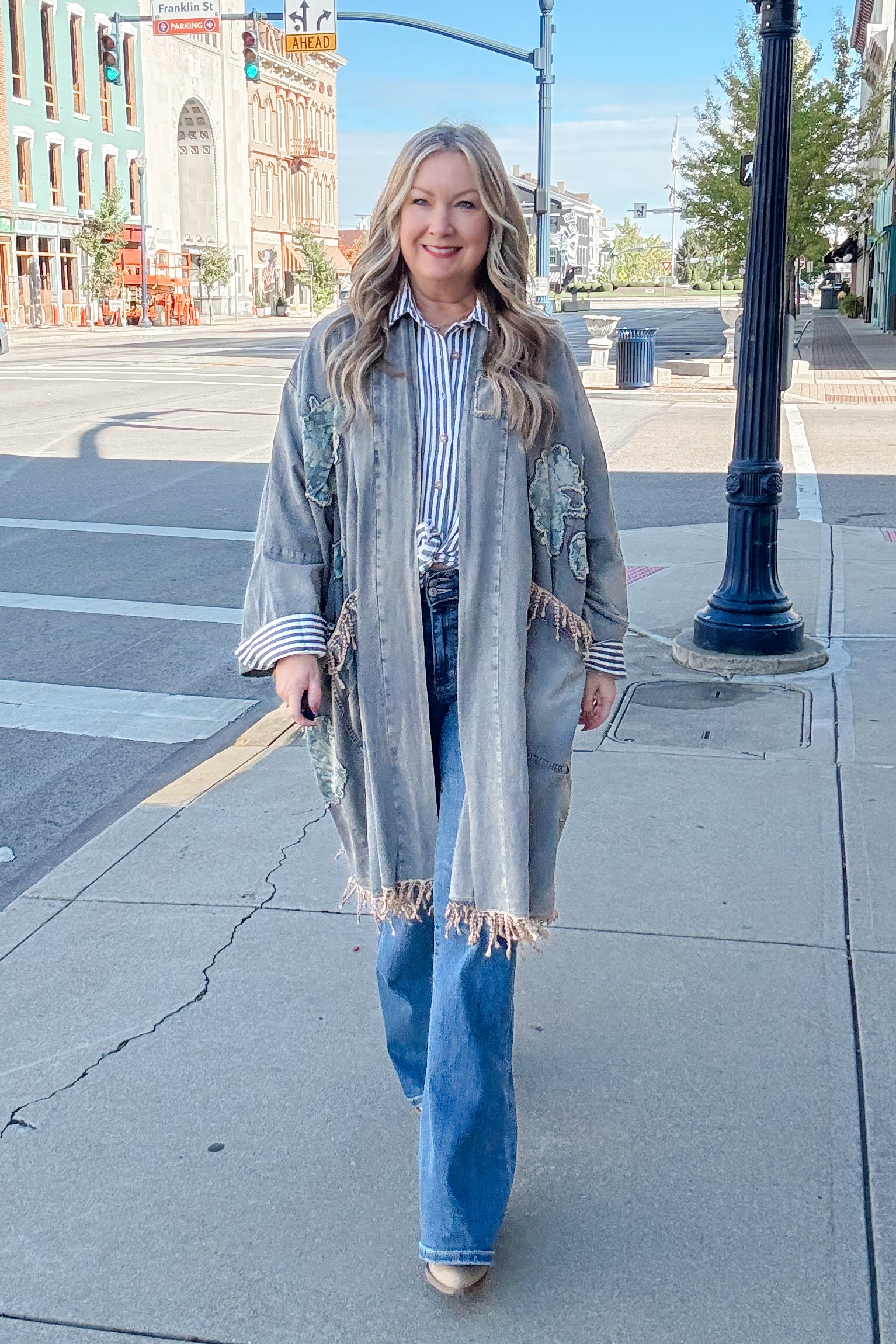 Ayla Denim Duster