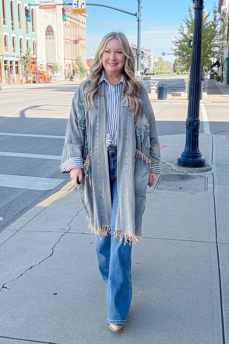 Ayla Denim Duster