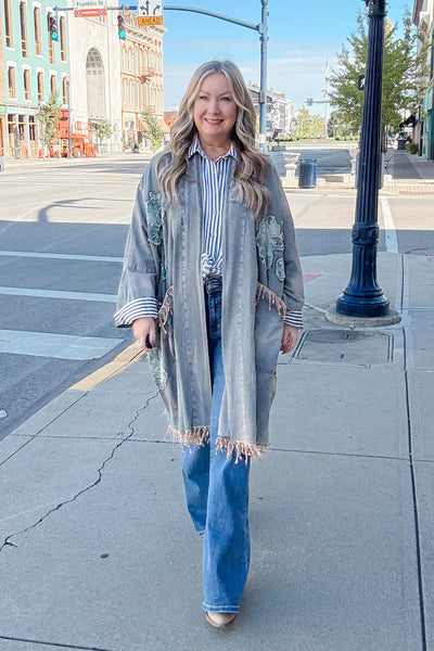 Ayla Denim Duster
