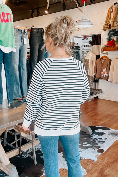 Valery Striped Sweatshirt