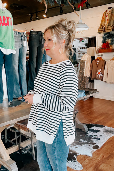 Valery Striped Sweatshirt
