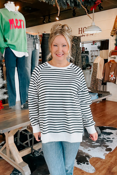 Valery Striped Sweatshirt
