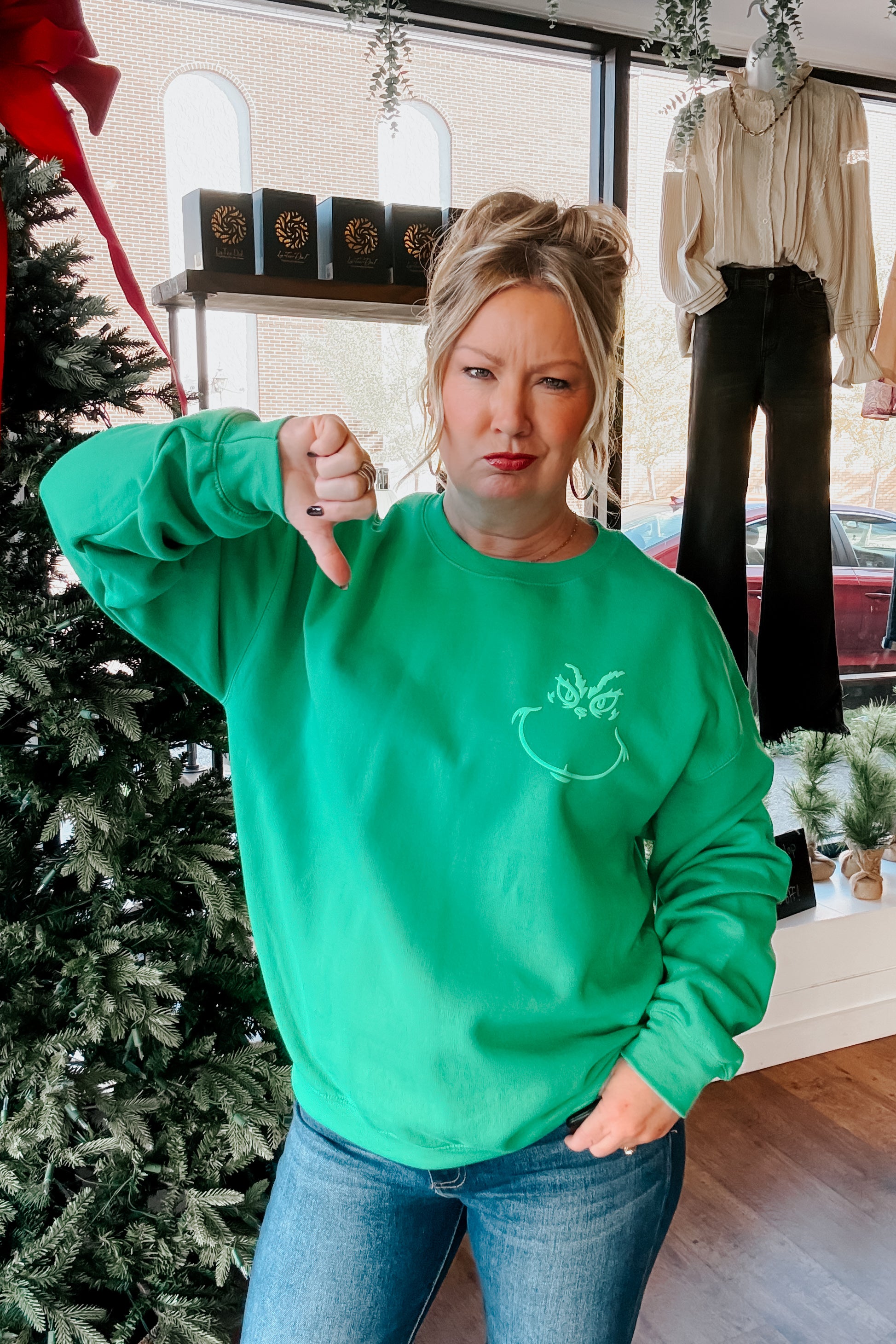 You're A Mean One Sweatshirt