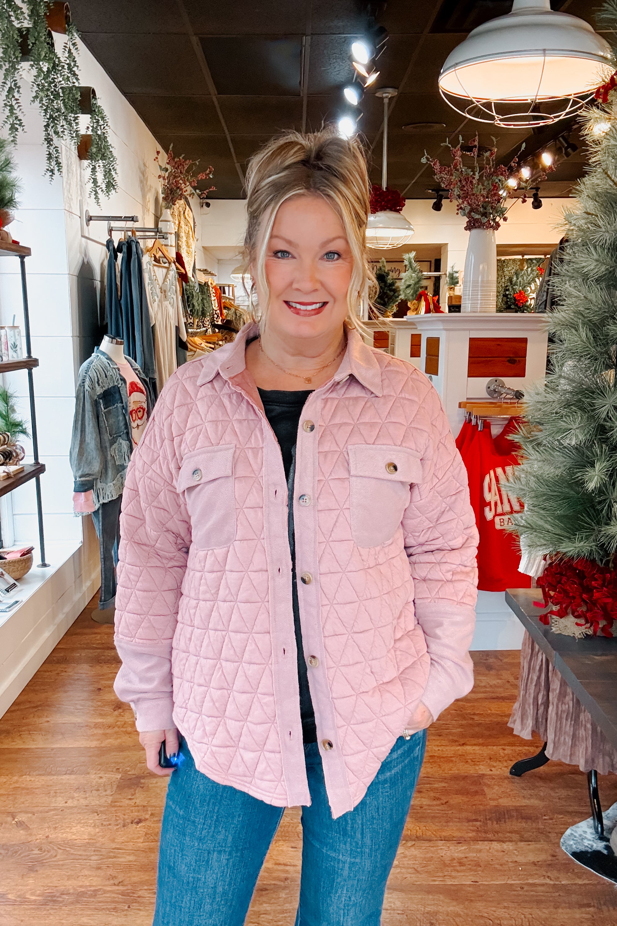 Emilia Jacket - Blush