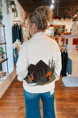 Camp Toggle Button Cardigan