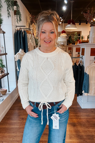 Canyon  Drawstring Sweater