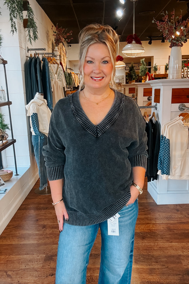 Bentley Pullover - Charcoal