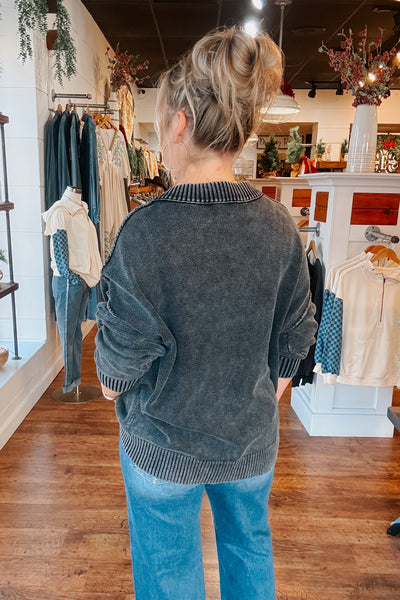 Bentley Pullover - Charcoal