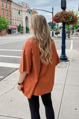 Rock & Roll Tee - Rust