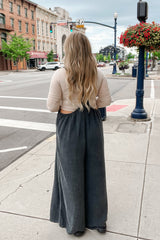 The Fiona Cropped Top - Oatmeal