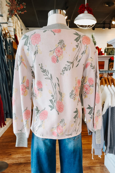 Evie Floral Sweater Pullover