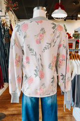 Evie Floral Sweater Pullover