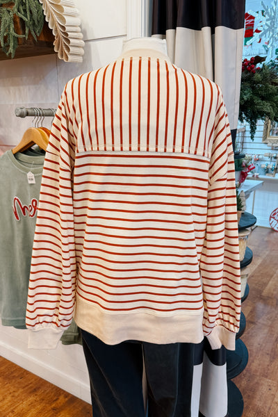 Maya Striped Pullover