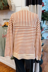 Maya Striped Pullover