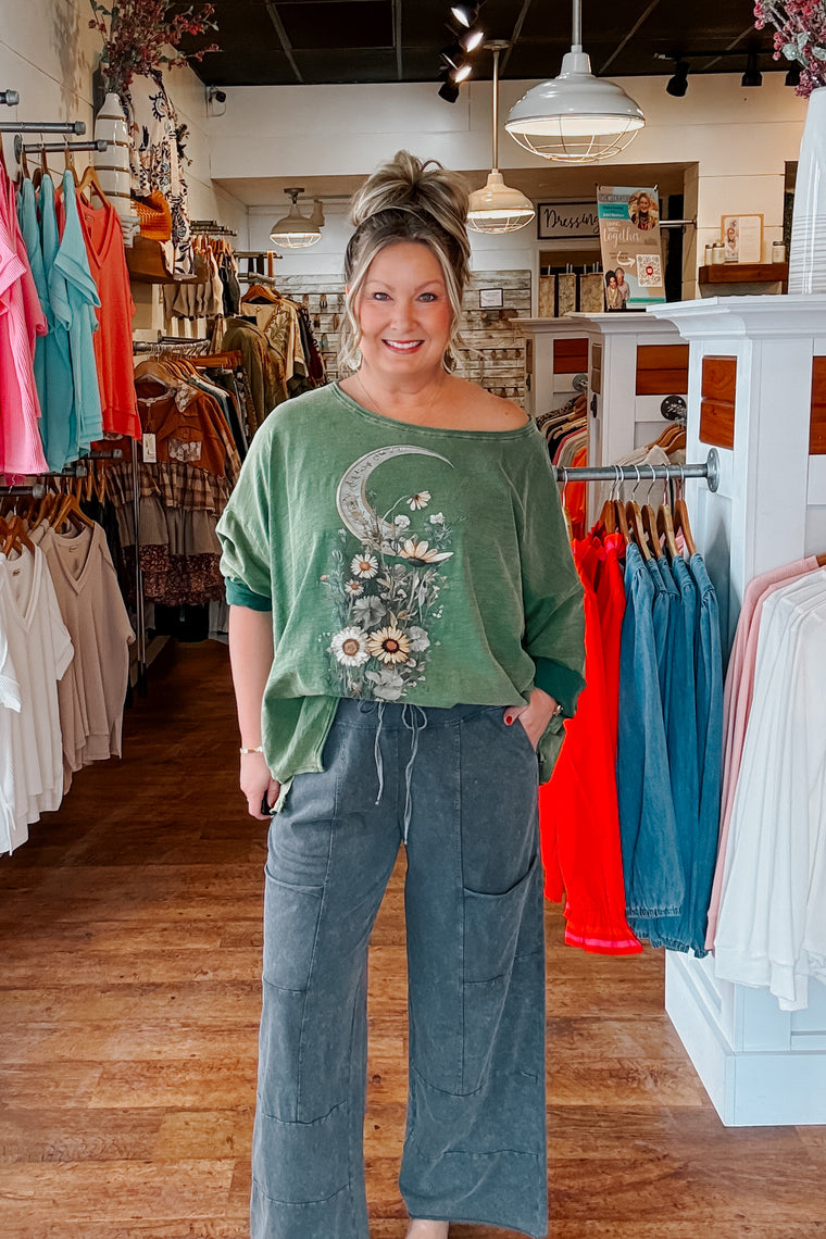 Mila Mineral Washed Pants