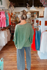 Mila Mineral Washed Pants