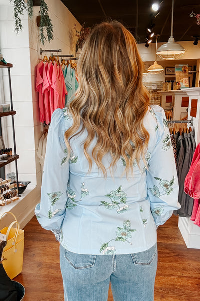 Abigail Floral Button Up Shirt