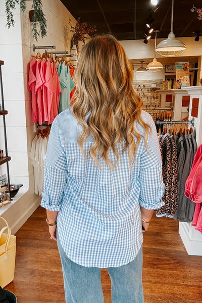 Caroline Button Up Top