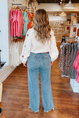 Judy Blue High Waist Retro Wide Fit