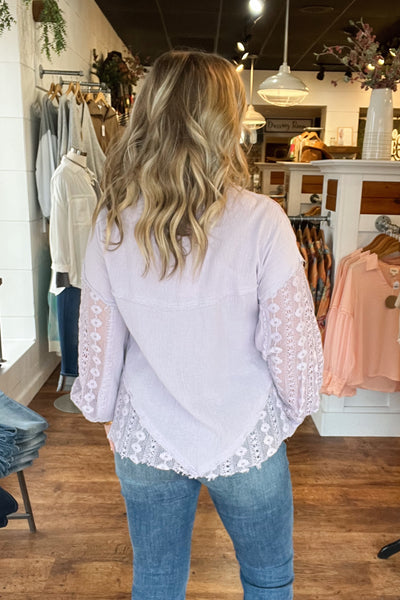 Maria Button Up Top