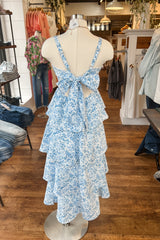Lacey Ruffled Maxi Dress
