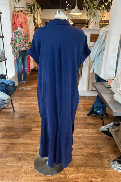 Skylar Maxi Shirt Dress