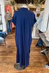 Skylar Maxi Shirt Dress