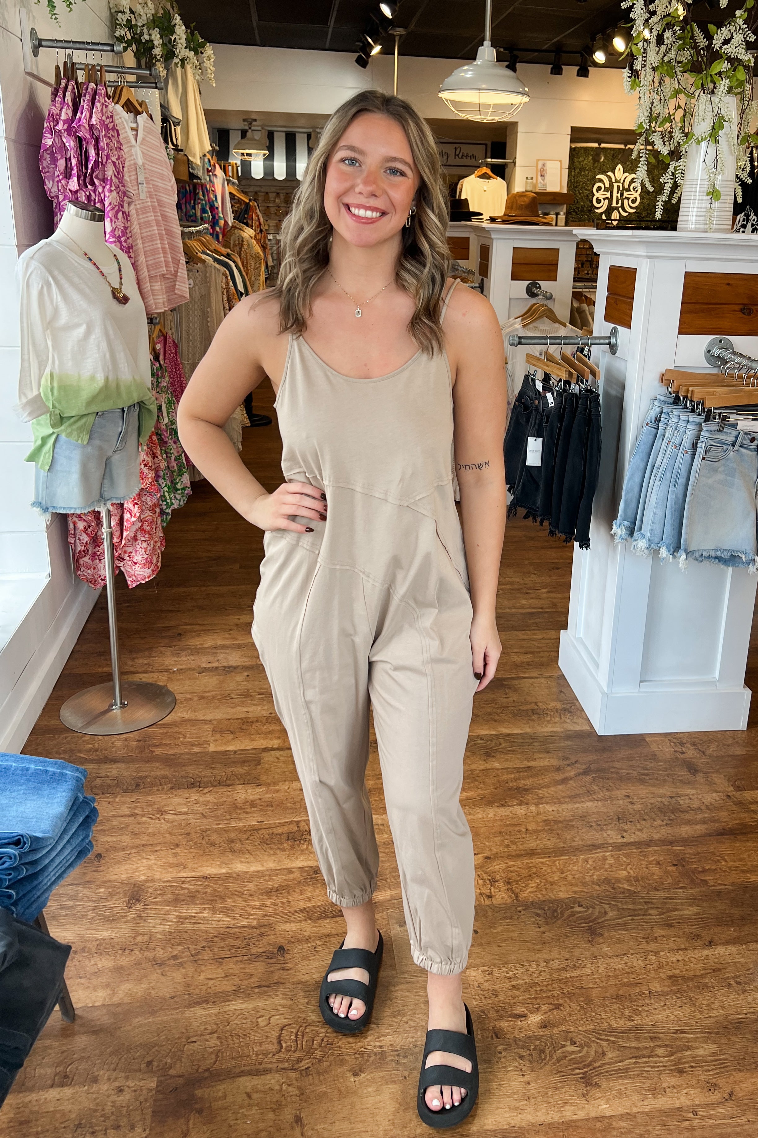 Paulina Romper - Mocha