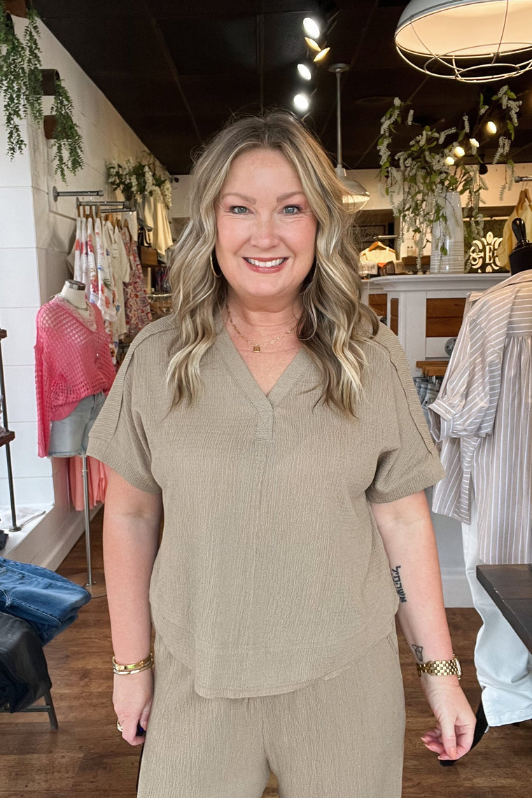 Elise Pullover - Mocha