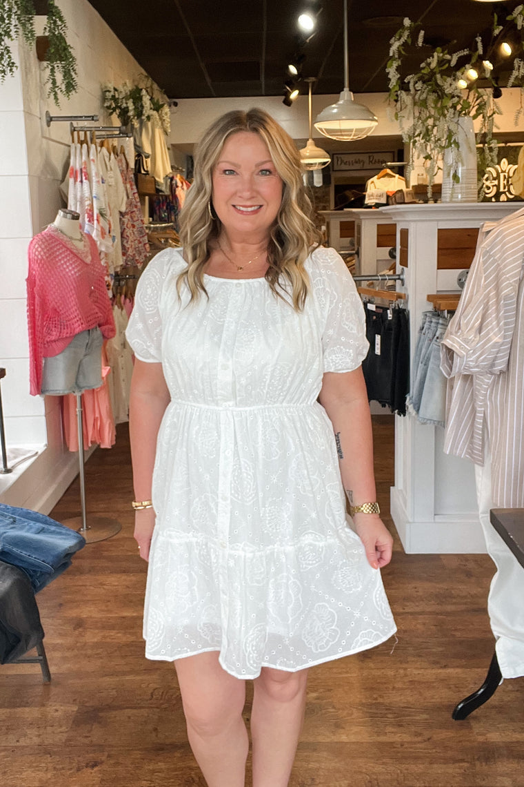 Natalie Dress - Ivory