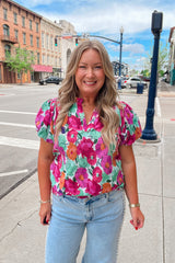 Shiloh Floral Pullover