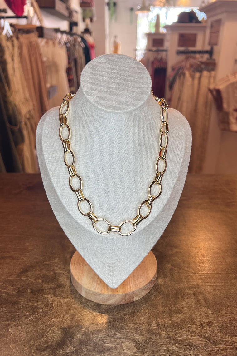 Shayla 18K Gold Plated Necklace