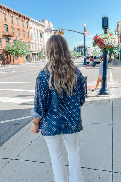 Polka Dot Pullover
