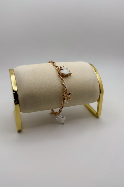 Gold Charm Bracelet