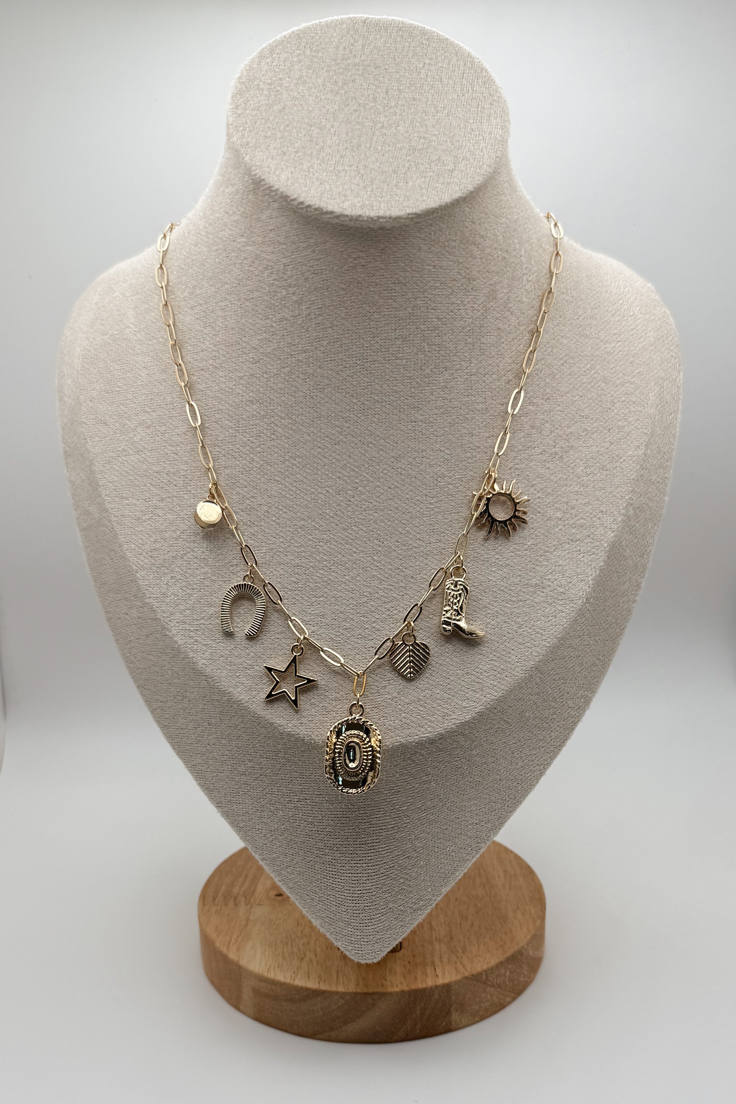 Cowboy Charm Necklace