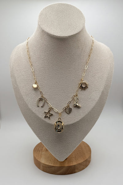 Cowboy Charm Necklace