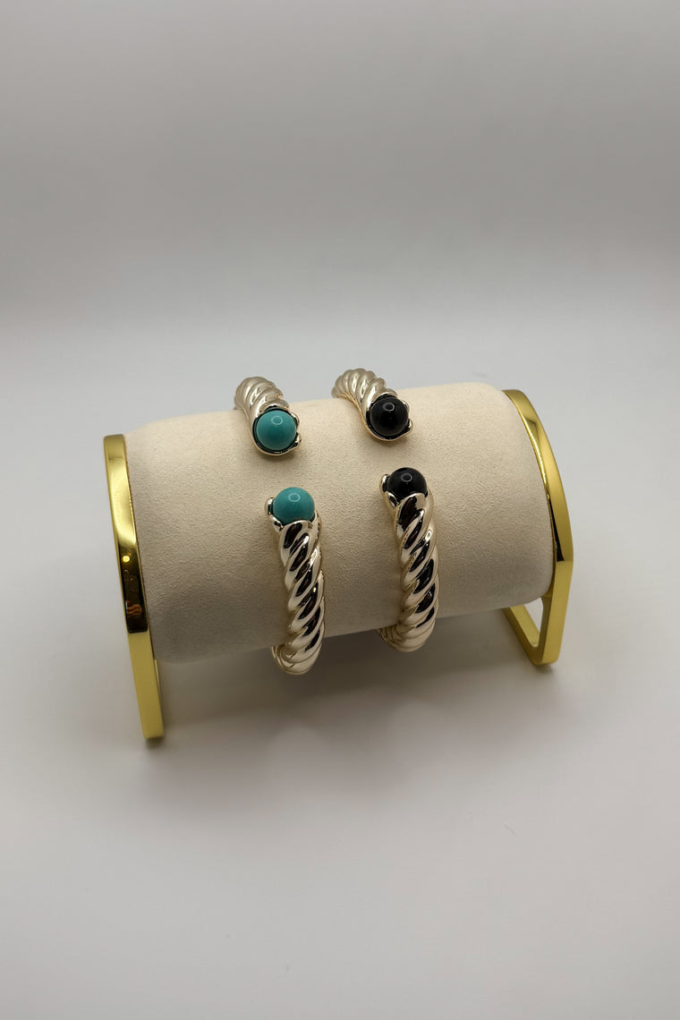 Harper Cuff Bracelet - 18K Gold Plated