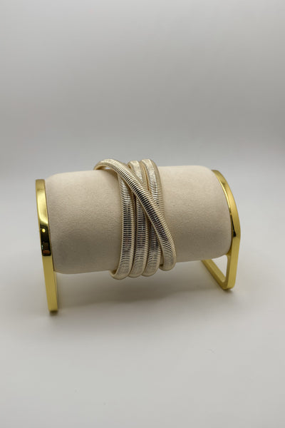 Rowan Cuff Bracelet - 18K Gold Plated
