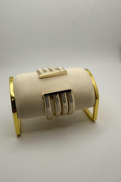 Rowan Cuff Bracelet - 18K Gold Plated